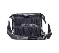 Trousse de maquillage professionnelle pour artistes - Trousse de maquillage portable avec plusieurs poches pour séances photo en plein air, multicolore
