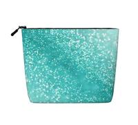 Trousse de maquillage réutilisable avec imprimé chevaux - Organiseur de toilette de voyage, pochette multi-usage pour le rangement quotidien des femmes, brillant, Taille unique