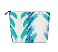 Trousse de maquillage réutilisable avec imprimé drapeau espagnol - Organiseur de toilette de voyage, pochette multi-usage pour le rangement quotidien des femmes, Tasse des années 90., Taille unique