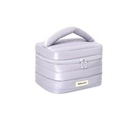 Trousse De Maquillage/Sac De Toilette De Grande Capacité pour Femmes Et Filles/Accessoires De Voyage/Cosmétique Bag De Fermeture Éclair/Rangement Organisateur/Tissu Imperméable pour Doudoune