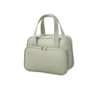 Trousse de maquillage simple - Grande capacité - Pour les soins de la peau - Pour femme, vert clair, Beauté de masse