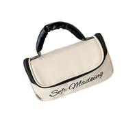 Trousse de maquillage souple portable avec intérieur spacieux, pratique pour le rangement des articles de toilette de voyage et l'organisation quotidienne du maquillage, C, Beauté de masse