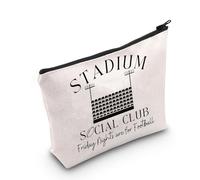 Trousse de maquillage Stadium Social Club Football Maman Cadeaux de saison de football Friday Nights are for Football Zipper Bag, Stadium UK