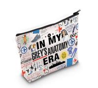 Trousse de maquillage sur le thème de la série télévisée sur le thème du docteur dans My Grey Era, Grey's Bag Eu, Trousse à cosmétiques avec impression