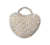 Trousse de maquillage tendance en forme de cœur matelassé de grande capacité pour le rangement de voyage Pochette de rangement cosmétique pour femme, D, Taille unique