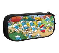 Trousse De Maquillage The Schtroumpfs À Double Couche Pour Voyage