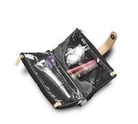 Trousse de maquillage - THE WEEKENDER - Daisy Print - Noir - Pour pinceaux