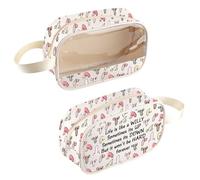 Trousse de maquillage transparente drôle Willy pour adulte, cadeau humoristique pour enterrement de vie de jeune fille, cadeau pour elle, épouse, petite amie, cadeau de Saint-Valentin, Lifeislikebag