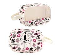 Trousse de maquillage transparente inspirée du boucher BW Série Livre Cadeau pour lecteur Dark Romance, Blackbird Tb UK, Trousse de maquillage transparente