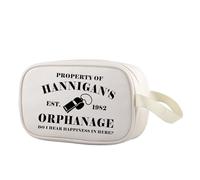 Trousse de maquillage transparente inspirée du film musical pour orphelinat, Hannigan Cbag EU, Multifonctionnel