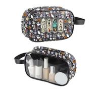 Trousse de maquillage transparente Jack et Sally pour fans de films d'horreur, Jack et S Mb Uk2, SAC