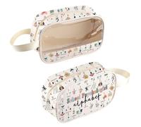 Trousse de maquillage transparente pour école psychologue, cadeau de remerciement, psychologue, pour conseiller, Sch-psychologistbag