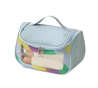 Trousse de maquillage transparente, trousse de toilette transparente | Sac de rangement transparent étanche, sac à cosmétiques, étui de maquillage de voyage, sac à cosmétiques Visible pour l'extérieur