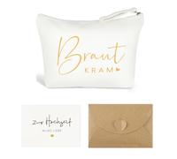 Trousse de Maquillage, Trousse de Maquillage pour mariée, Sac cosmétique Portable, Cadeau de mariée, Trousses de Maquillage pour Mariage et fiançailles