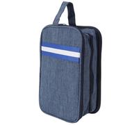 Trousse de Maquillage, Trousse de Rangement de Toilette, Toile en Nylon, Séparation Humide et Sèche, Grande capacité pour Les Voyages