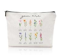Trousse de maquillage, trousse de toilette, sac de maquillage portable, design chrétien avec motif croix, trousse de maquillage à fermeture éclair pour femmes, voyage et utilisation quotidienne