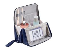 Trousse de Maquillage Verticale,Grande Capacité Portable Imperméable pour Maquillage - Organisateur De Voyage pour Femmes Hommes Maison Bureau Professionnel Vacances Produits Capillaires