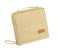 Trousse de maquillage verticale - Organiseur de cosmétiques portable de grande capacité | Fermeture éclair lisse, poignée de transport pratique pour femmes et filles, salle de bain, voyage, école