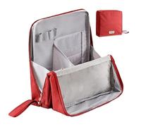 Trousse de Maquillage Verticale, Trousse De Toilette Capacité Résistant À l'eau, Accessoires de Beauté pour Fond de Teint, Rouge à Lèvres, Fard à Paupières, Crème Solaire