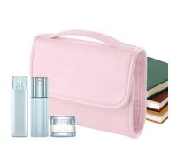 Trousse De Maquillage Voyage, Trousse de Toilette Cosmétique, de Toilette Imperméable Portable pour Femmes Voyages Quotidien Fitness Déplacements Professionnels Randonnées Vacances