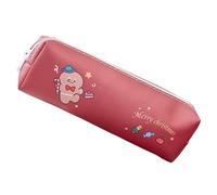 Trousse de Noël - Jolie trousse à fermeture éclair | Grand porte-stylos, décoration de Noël durable pour téléphones portables, cosmétiques, clés, Gingerbread Man, Fare riferimento alla descrizione, Se