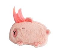Trousse de papeterie en peluche | Sac Capybara | Boîte à stylos en peluche d'animaux - Papeterie pour la maison, le bureau, le lycée, la salle de classe, l'université, la chambre, les voyages, le