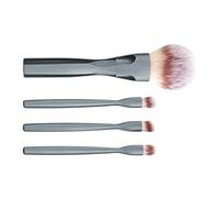 Trousse De Pinceaux De Maquillage, 4 En 1 À Poils Synthétiques Portable, Set De Pinceaux Pour Fard À Paupières Maquillage, Pour Poudre Fard À Joues Et À Paupières Fusion Femmes Adolescentes