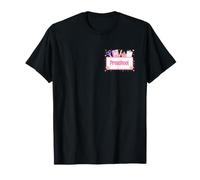 Trousse de Poche pour Fille préscolaire 1er Jour d'école Rose T-Shirt