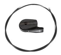 Trousse de poignée de Commande de Levier de commutateur 65" tondeuses à Gazon électriques Tondeuse Câble Universel d'Accélérateur Interrupteur Contrôle Jardin Machine Assemblage à Gazon(Noir)