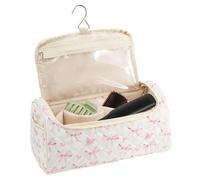 Trousse De Pour Outils Coiffants Avec Organisateur Matelassé À Crochet