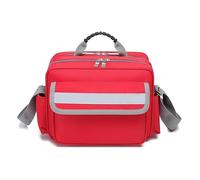 Trousse de Premier Secours Vide, petite trousse de premiers secours portable pour la famille, sangle réglable et bande réfléchissante, sac de secours pour voyage, maison, voiture, randonnée, travail e