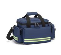 Trousse de Premier Secours Vide, sacoche professionnelle pour fournitures médicales, sacoche pour secouriste avec séparateurs intérieurs et fond antidérapant, pour la santé à domicile Sacoche pour inf