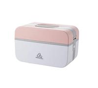 Trousse de premiers secours Boîte à médicaments domestique Petite boîte rangement Multicouche Grande capacité Portable Dortoir d'urgence Médecine médicale(L)