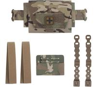 Trousse de premiers secours compacte MOLLE - Pochette médicale d'urgence légère à détachement rapide pour la sécurité et la survie en extérieur (CP)