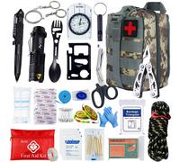 Trousse De Premiers Secours De Survie,Ensemble Complet De Survie,Équipement De Plein Air Molle,Kits D'urgence,Sac De Traumatologie,Camping Randonnée,Sac D'aventures Ifak - Type Acu Set C