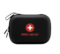 Trousse De Premiers Secours For Voyage,Trousse D'urgence For Voiture,Trousse Médicale D'urgence,Étanche,For La Maison,Le Bureau,La Voiture,L'alpinisme Et Les Voyages(Black,7.9x5.1x2.9in)