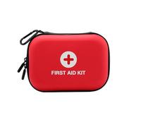 Trousse De Premiers Secours For Voyage,Trousse D'urgence For Voiture,Trousse Médicale D'urgence,Étanche,For La Maison,Le Bureau,La Voiture,L'alpinisme Et Les Voyages(Red,6.9x4.9x2.1in)