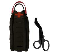 Trousse de premiers secours IFAK Rapid Pack + des ciseaux Mil-Tec - Black