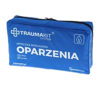 Trousse de premiers secours modulaire Trauma Kit O - Brûlures Burnshield AedMax - Green