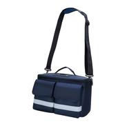Trousse de premiers secours Sac de rangement vide Sac de premiers secours pour randonnée, bureau, voyage, bleu foncé, 32 x 19 x 18 cm, Bleu foncé : 32 x 19 x 18 cm, 32x19x18cm
