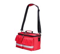 Trousse de premiers secours Sac de rangement vide Sac de premiers secours pour randonnée, bureau, voyage, bleu foncé, 32 x 19 x 18 cm, Rouge : 32 x 19 x 18 cm, 32x19x18cm