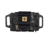 Trousse de Premiers Secours Tactique à Déploiement Rapide Système IFAK Deux Pièces avec Pochette Médicale MOLLE Sac de Survie d'Urgence Professionnel pour Voyages et Randonnée en Plein Air(Bcp)