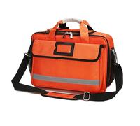 Trousse De Premiers Secours Vide Trousse d'Urgence, trousse d'intervention d'urgence avec poches multiples, trousse de fournitures médicales, pour le voyage, la maison, la voiture, la randonnée(Orange