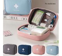 Trousse de premiers soins portable, sac de rangement médical, sac médical portable, sac d'urgence multifonction, sac de rangement médical portable pour les voyages, ne comprend pas les médicaments ou 
