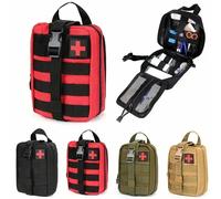 Trousse de premiers soins pour l’extérieur, kit médical EDC Molle, trousse de survie d’urgence, accessoires pour les activités de plein air, les voyages, la pêche, le camping, la randonnée et la CP