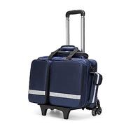 Trousse de premiers soins professionnelle, trousse de secours étanche de grande capacité - Idéal pour EMT, EMS, ambulanciers - Sac de rangement médical portable avec séparateurs