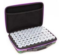 Trousse de rangement Crystal Art pour strass et diamants - 60 pots - Jungle - Crystal Art Multicolore