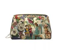 Trousse de rangement de maquillage pour femme - Grande capacité - Motif anges de la Renaissance - Trousse de toilette, Couleur 12, Cosmetic Bag, Bohémien