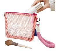 Trousse De Rangement Maquillage | Organisateur De Voyage pour Maquillage | Pochette Cosmétique Transparente Léger pour Toilette Quotidienne Salle De Sport Voyage De Noces Randonnée Dortoir Hôtel