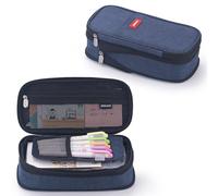 Trousse de rangement Organizer Oasis, grande capacité, en toile et fibre de polyester multifonctionnelle, extensible pour les règles de 20 cm,